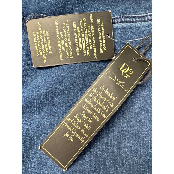 DG2 compact Comfort Pull On Jeans Size 8P NWT Straight Leg Medium Wash - Picture 4 of 9